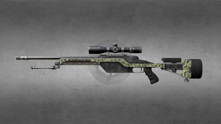 Steyr SSG08 3D Model