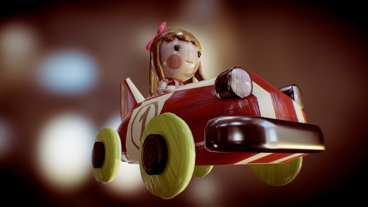 puppet car 3D Model