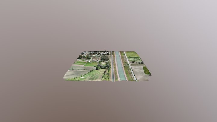 TERRENO ESTUDIO YERBAS BUENAS MESH 3D Model