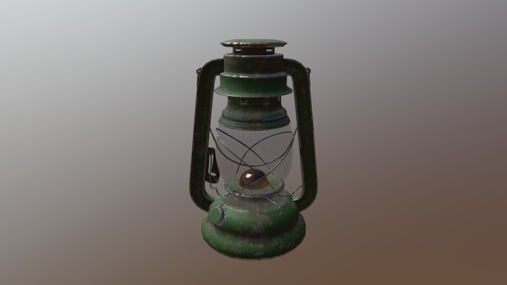 Green Lantern 3D Model