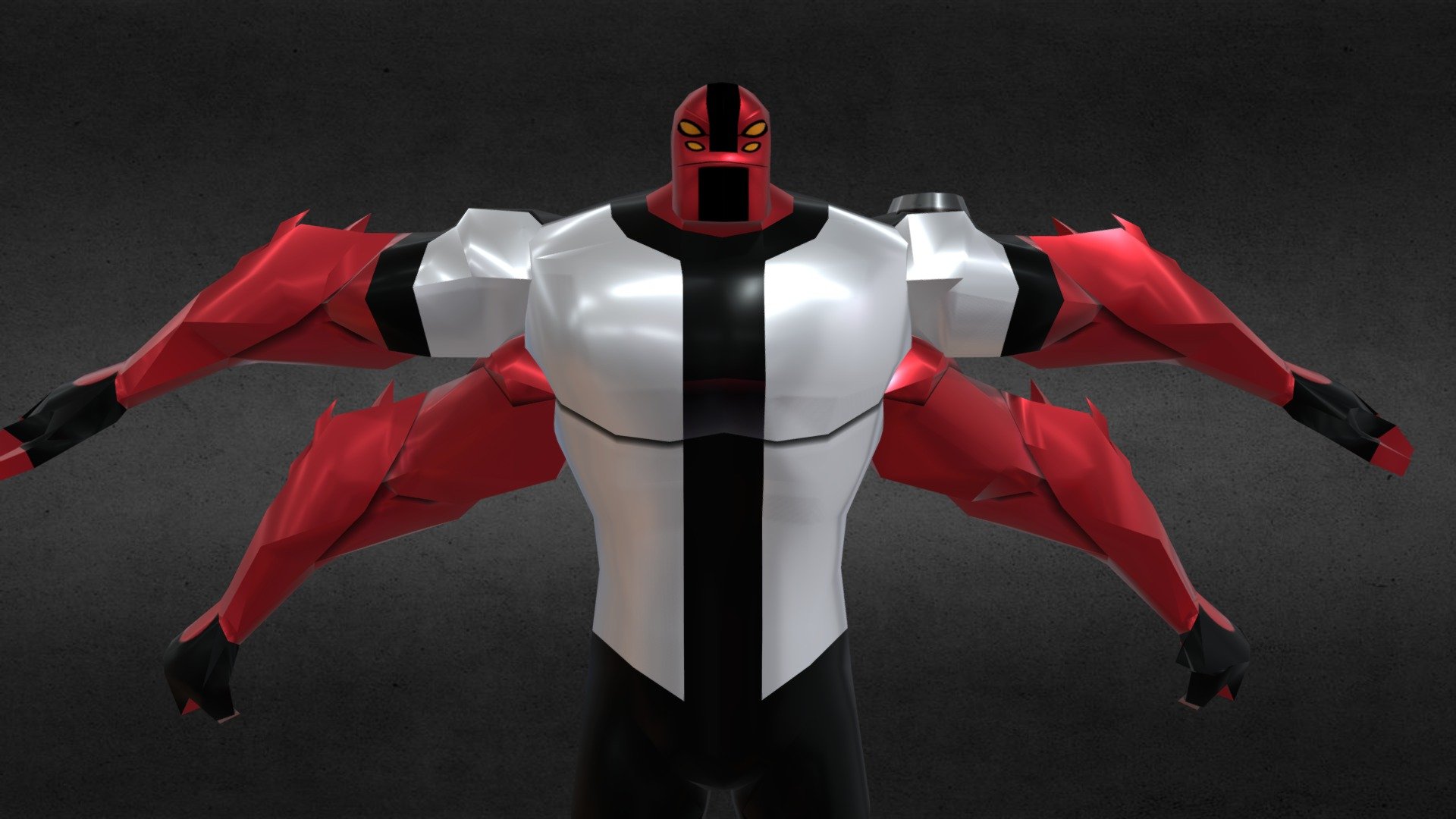 FOURARMS BEN 10 - Download Free 3D model by Shavin vfx (@shavinvfx)  [14088fb]