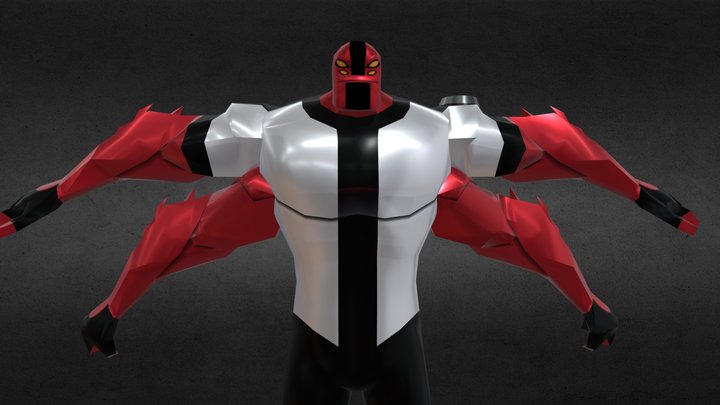 FOURARMS BEN 10 3D Model
