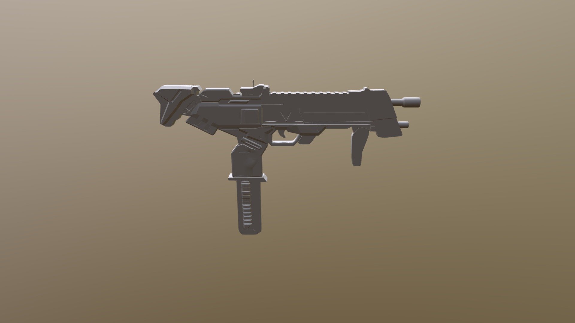 Submachine gun - Buy Royalty Free 3D model by MariangelesLB111 [140a837 ...