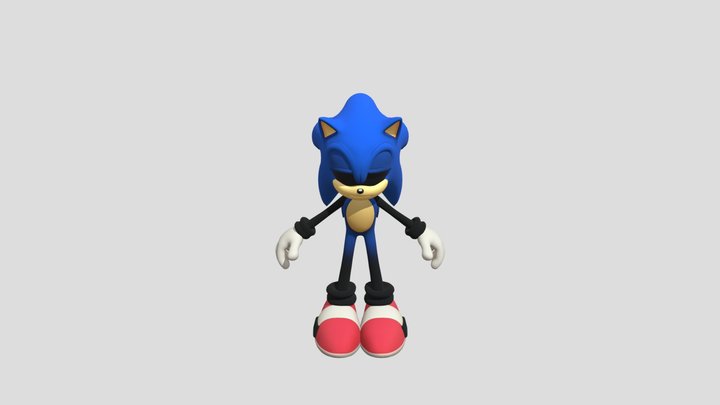 Sonic The Hedgehog V2 (JCThornton) 3D Model