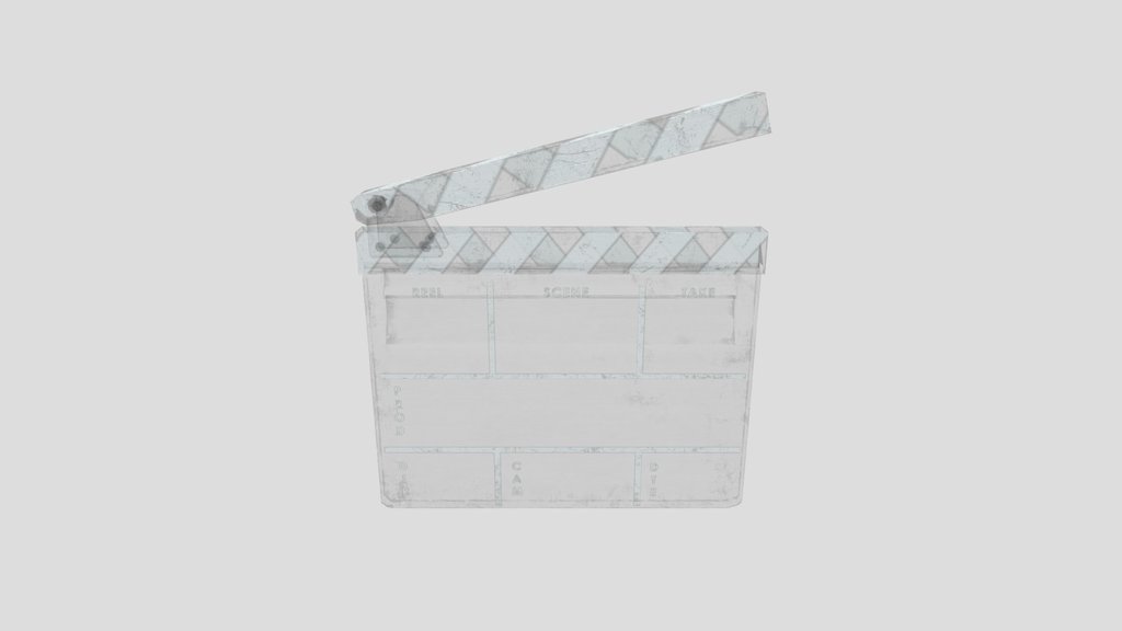 Traditional Film Clapperboard