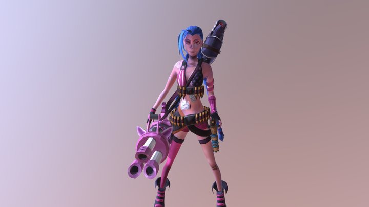 Jinx 3D Model