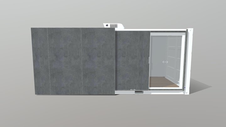 Container Office 3D Model