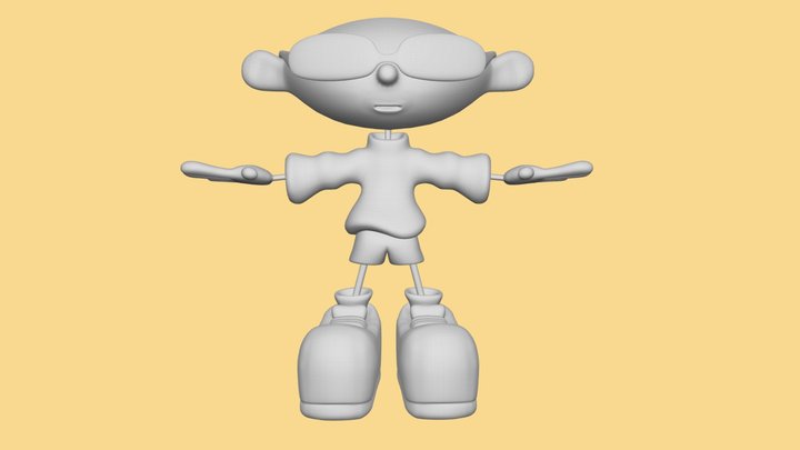 KND 1 ( Kids Next Door ) 3D Model