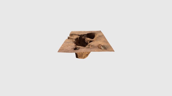 陥し穴 3D Model