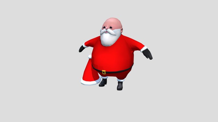 Santa_C05 Hat_too 3D Model