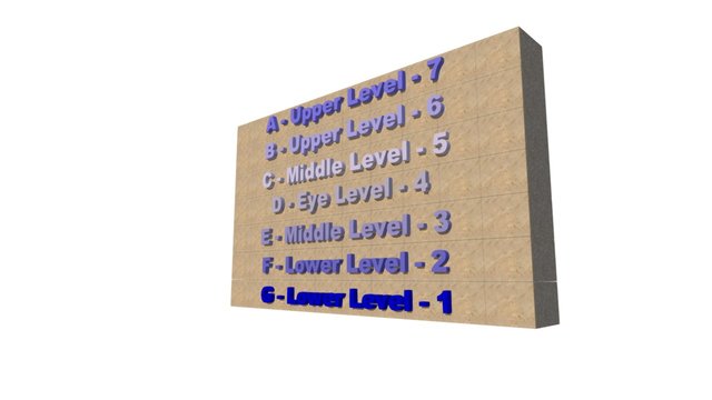 Aeternum Columbary Vault 3D Model