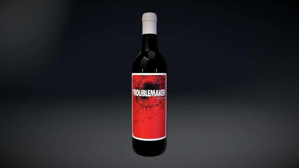 Troublemaker Bottle - 3D model by Bahadir (@bedenlier) [140d259 ...