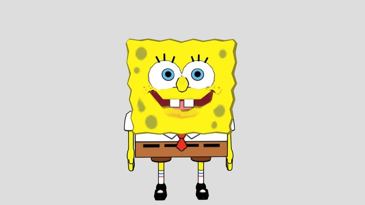 spongebob square pants 3D Model