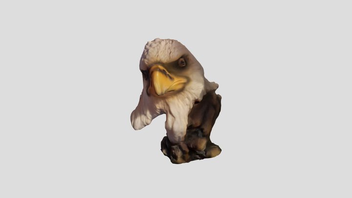 eagle figurine 3D Model