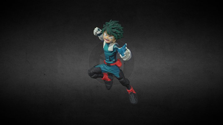 Midoriya 3D Model