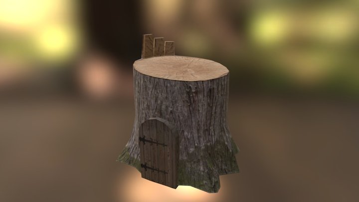 Stump 2 3D Model