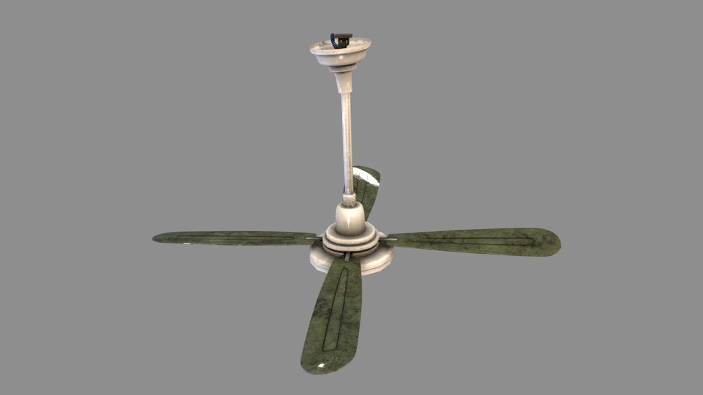 Ceiling Ventilator - Dirt (Animated)
