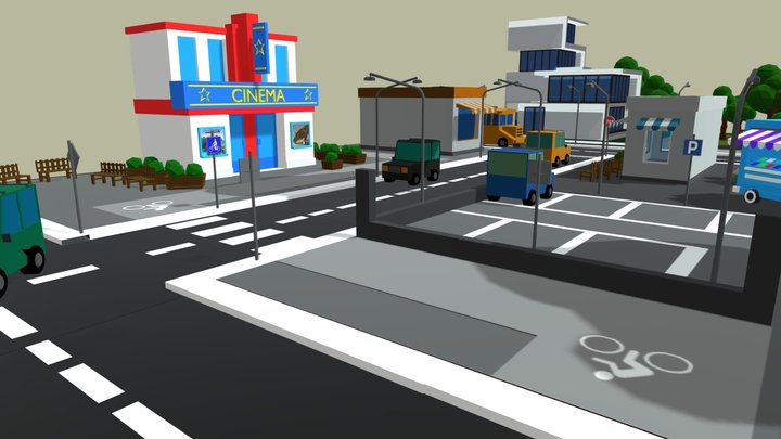 IDP_Città 3D Model