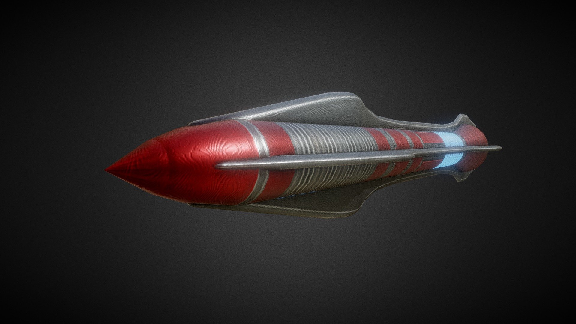 Sci-fi Rocket missile 05