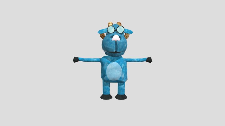 Козел Яша 3D Model