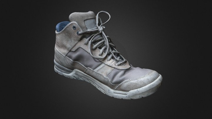 Used Shoe 3D Model