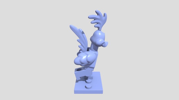 Lego Minifigure 3D Model