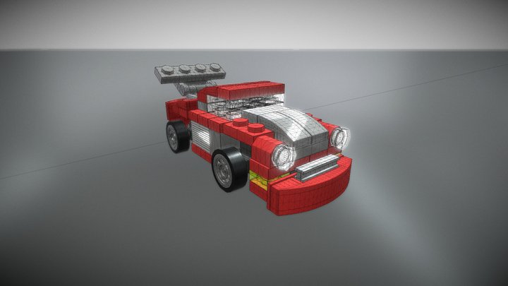 Lego Car 3D Model