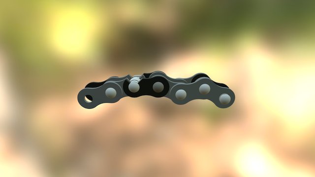 CAM SHAFT ROLLER CHAIN 3D Model