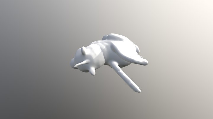 Iepure + Urs Cu Unicorn 3D Model