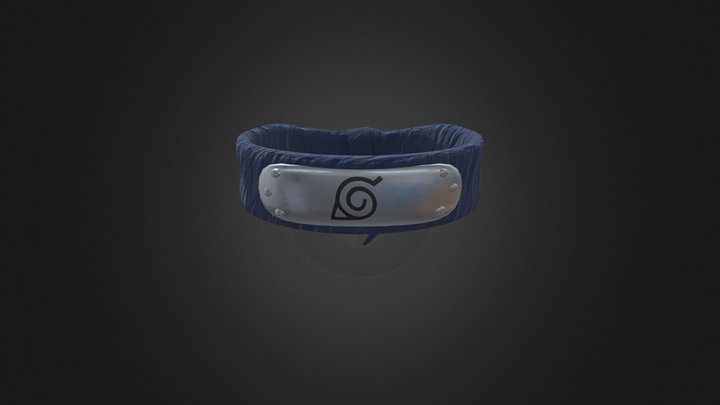 Naruto Headband 3D Model