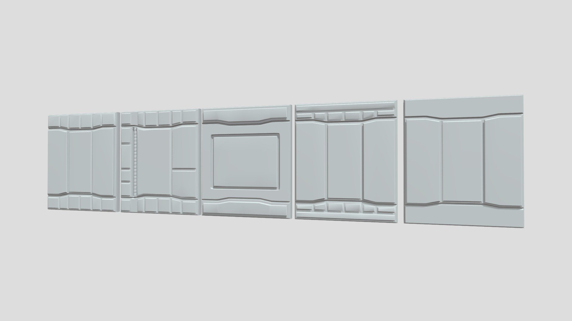 Sci Fi Walls 2 - 3D model by Daniel Ryan (@Dryan5) [1414f48] - Sketchfab