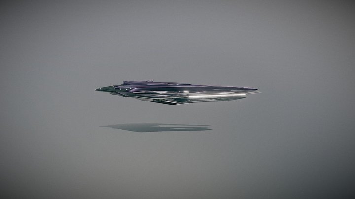 Covenant - UNSC recon fighter "Setra" 3D Model