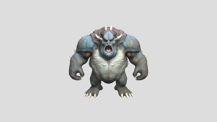 Gargantuan Beast 3D Model