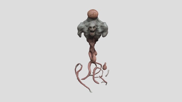 Zombie Devil Chainsawman 3D Model
