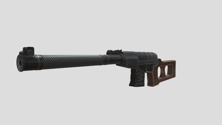 vss vintorez 3D Model