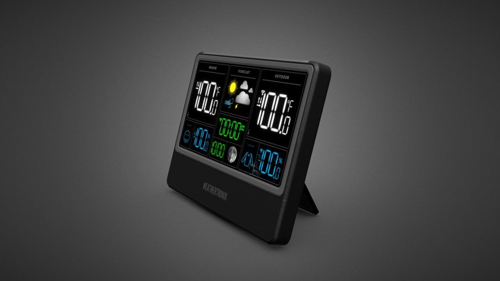 Home Weather Station - VRCHAT PROP (SCRIPTS WIP) 3D Model