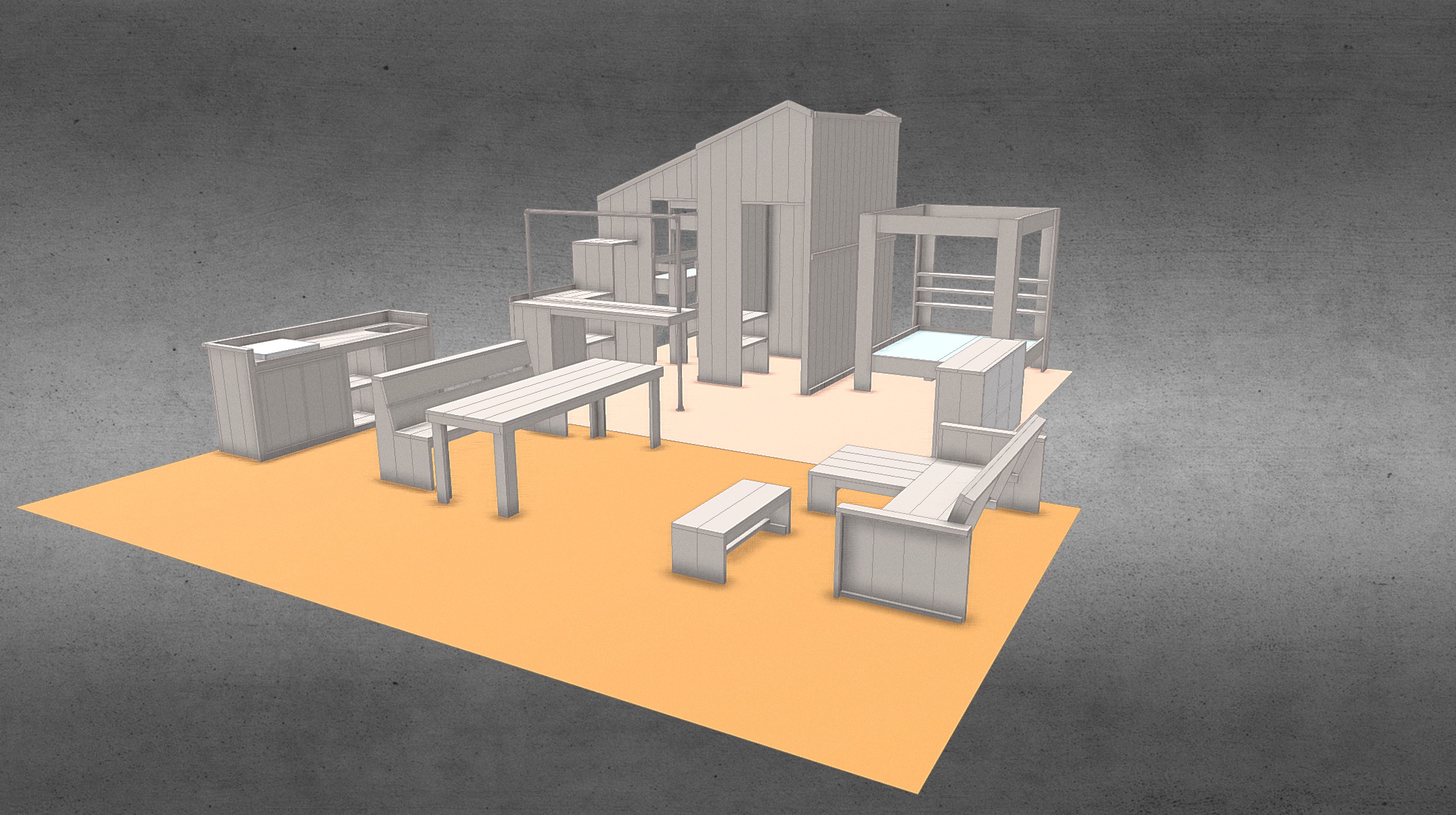 DESERT LODGE DEFINITIEF - 3D model by HJM - Design (@hjm) [1416ff6 ...