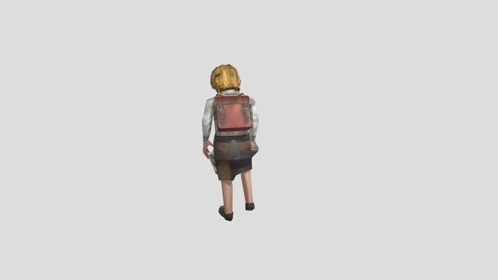 Evil Nun Laundry Child 3D Model