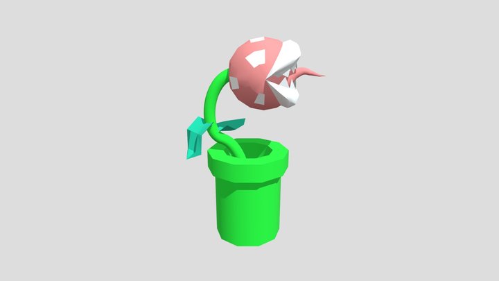 Piranha-plant | Nintendo 3D Model
