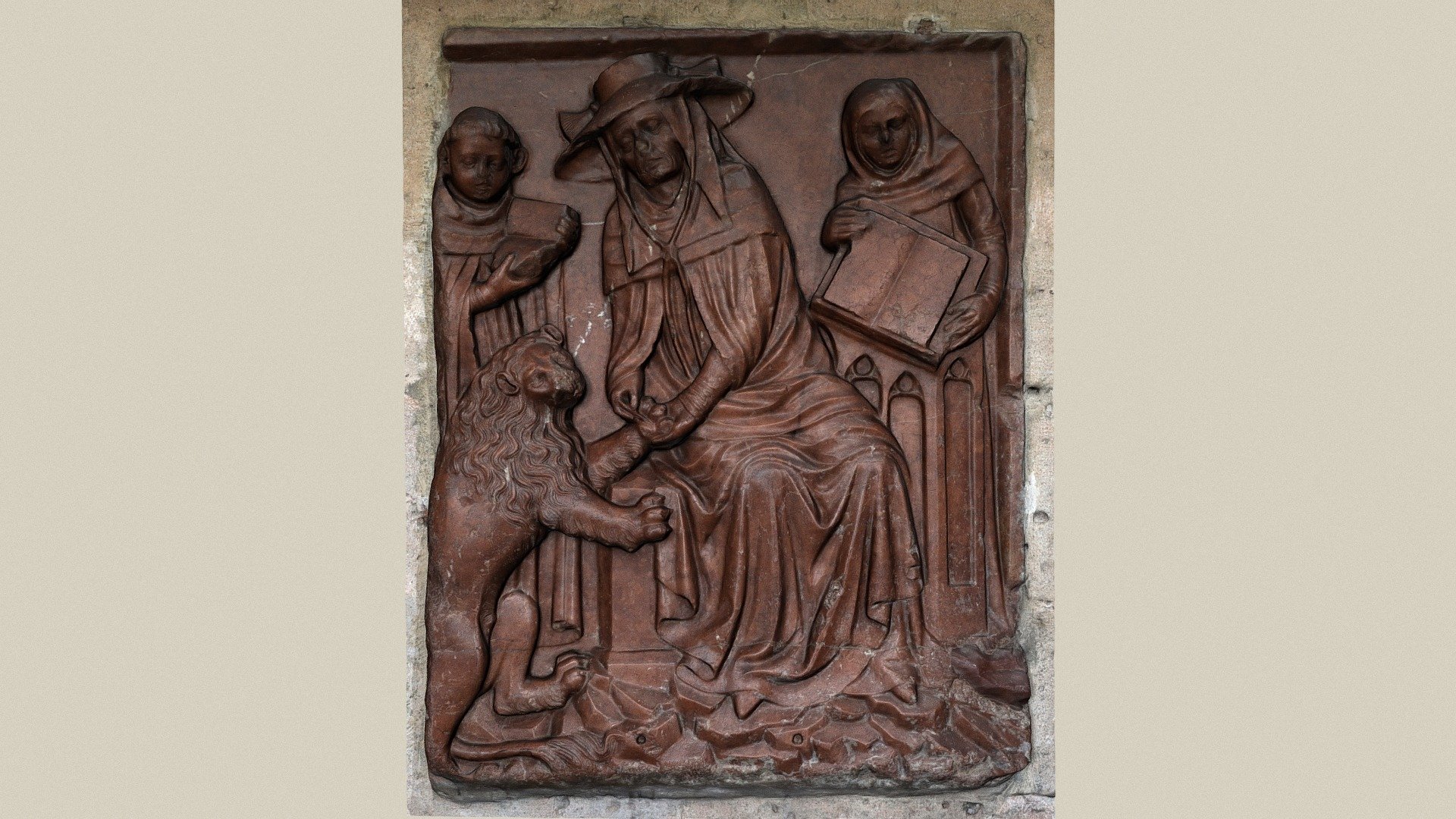 Hl. Hieronymus — Sketchfab embed 3D viewer