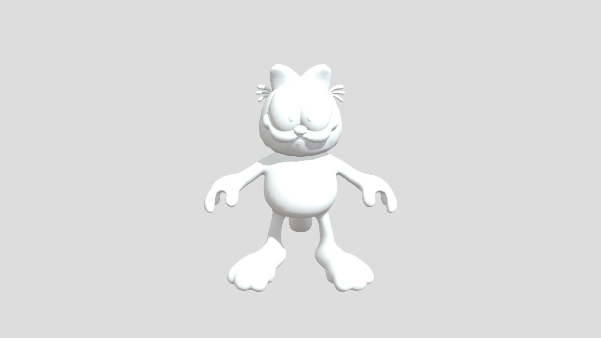 Garfeild - Nickelodeon all star brawl - Download Free 3D model by ...