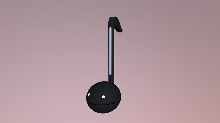 Otamatone 3D Model