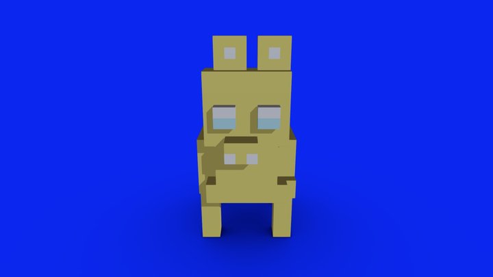 LLama block build 3D Model