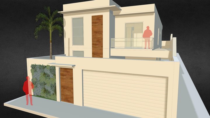 Modern House - Casa Moderna 3D Model