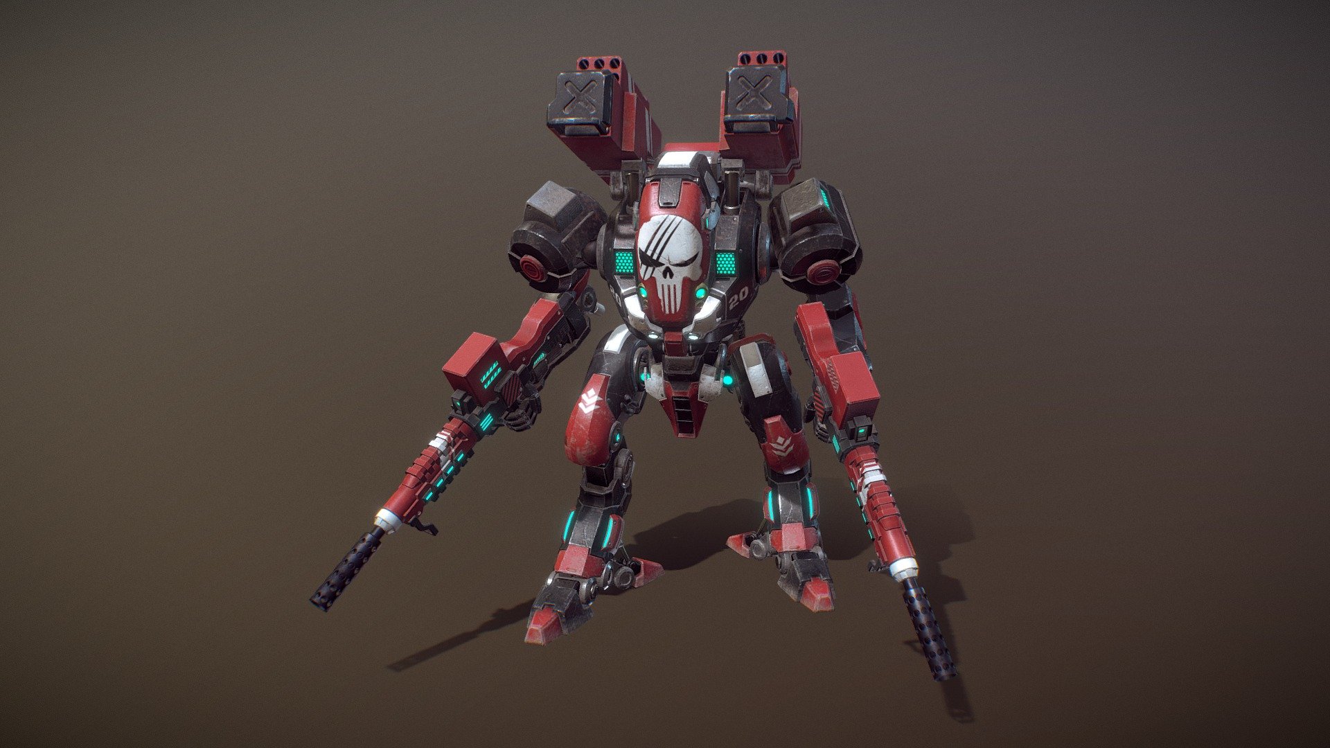 Marauder Mecha - Buy Royalty Free 3D model by AVR Creative ...