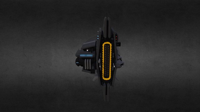 Starmade Ship: Serapis Corvette 3D Model