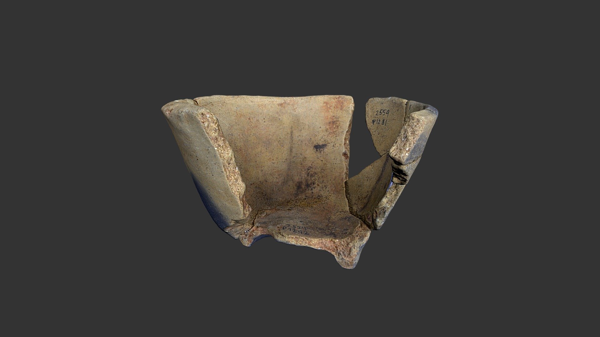 Catawba Earthenware Cup (2554p1242)