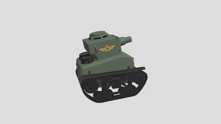Tanque 3D Model