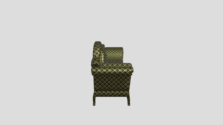 cannabis-couch 3D Model