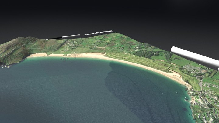 Ballymastocker Strand, Fanad Peninsula, Donegal – Modelo 3D gratuito STL